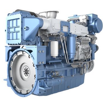 Good Quality Weichai Marine Engine 618 Series WD12C375-21 375hp 2100rpm for Boat Motor